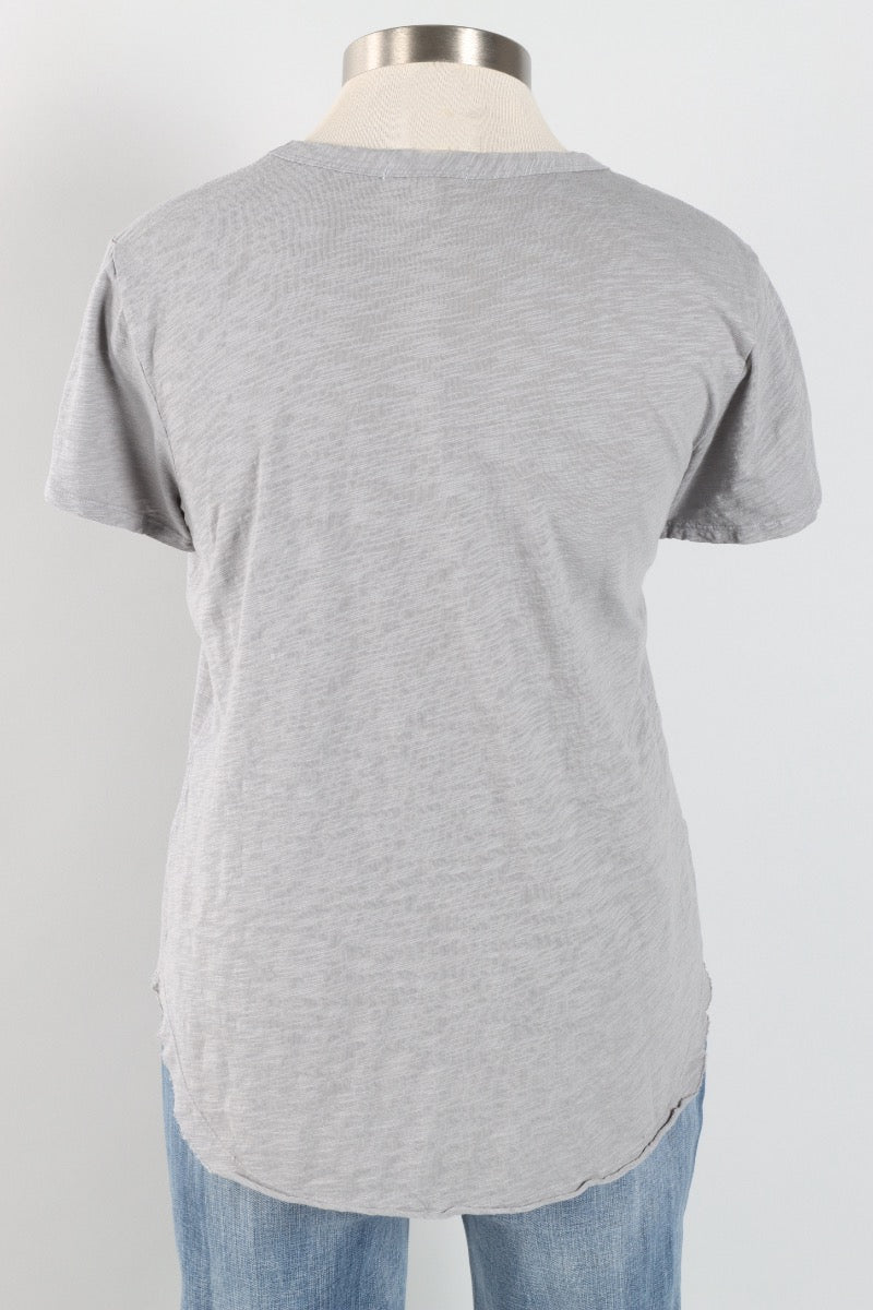 Short Sleeve Crew Tee - Heather Smoke