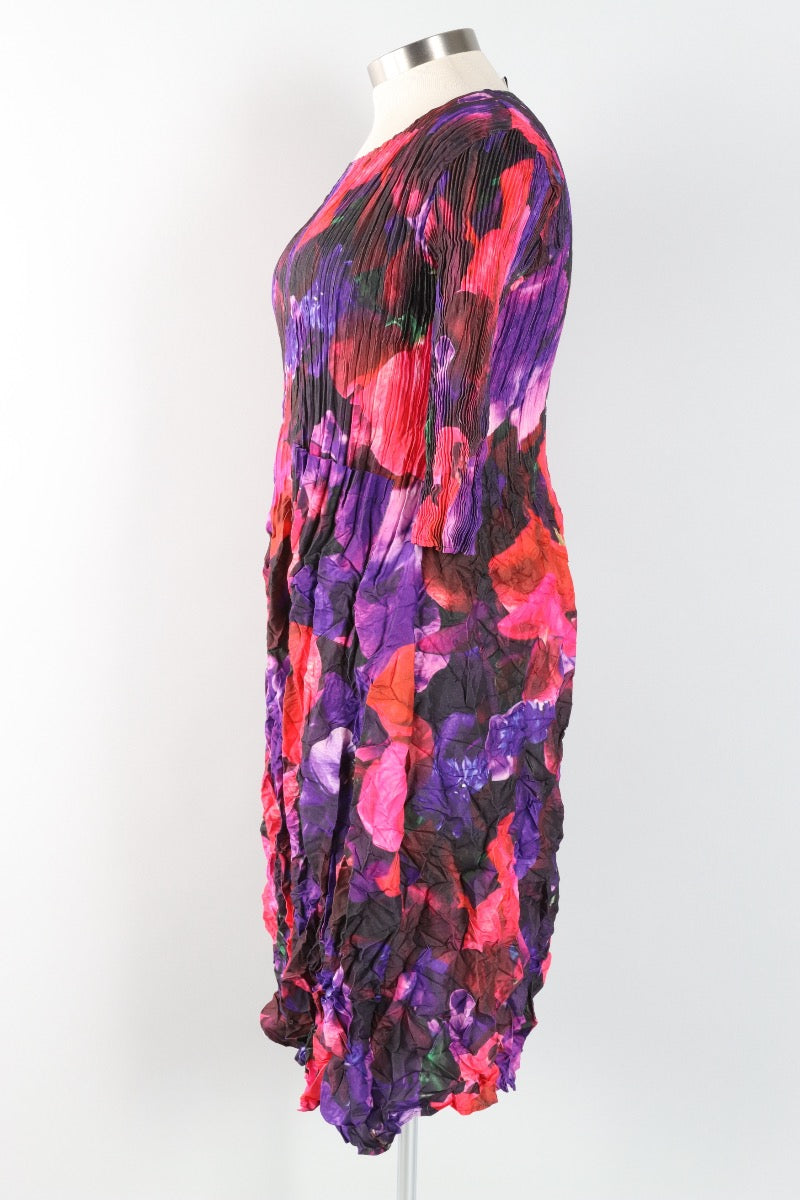3/4 Sleeve Smash Pocket Dress - Sweet Pea