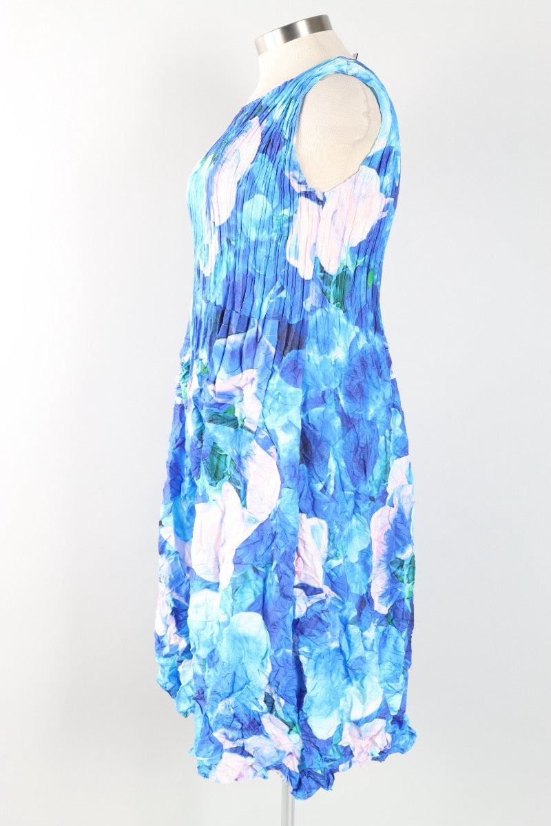 Smash Pocket Dress - Ocean Sweet Pea