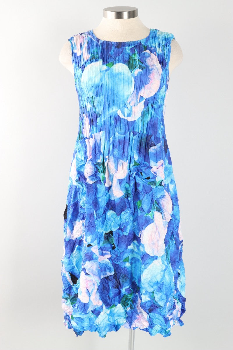 Smash Pocket Dress - Ocean Sweet Pea
