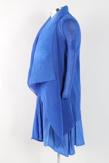 Short Collare Coat - Royal Blue