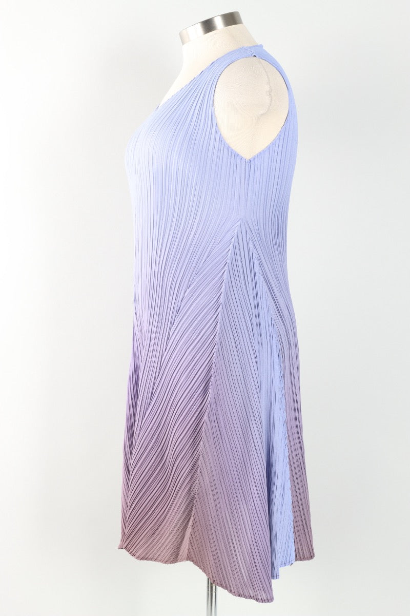 Short Estrella Dress - Grapemist to Stone
