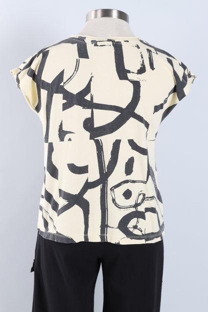 V-Neck Top - Butter