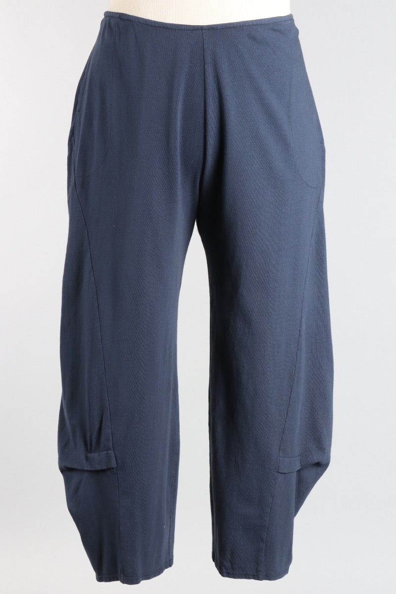 Barrel Crop Pant - Ink