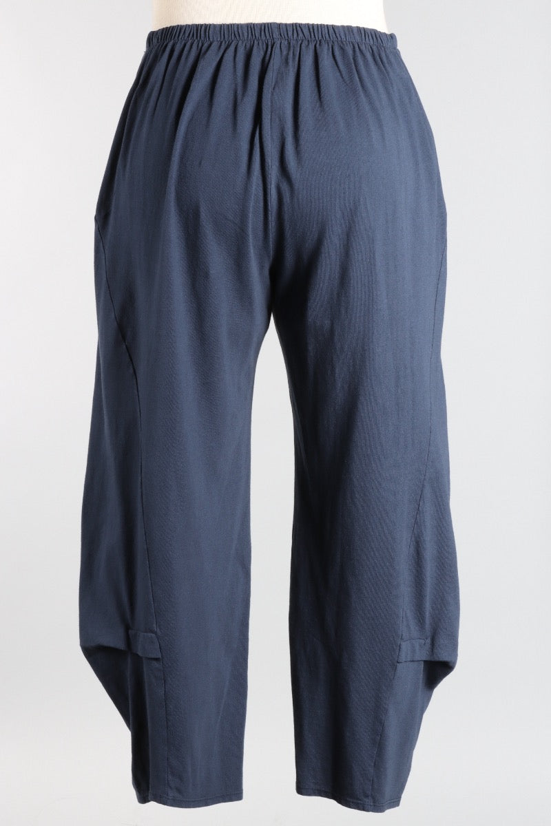 Barrel Crop Pant - Ink