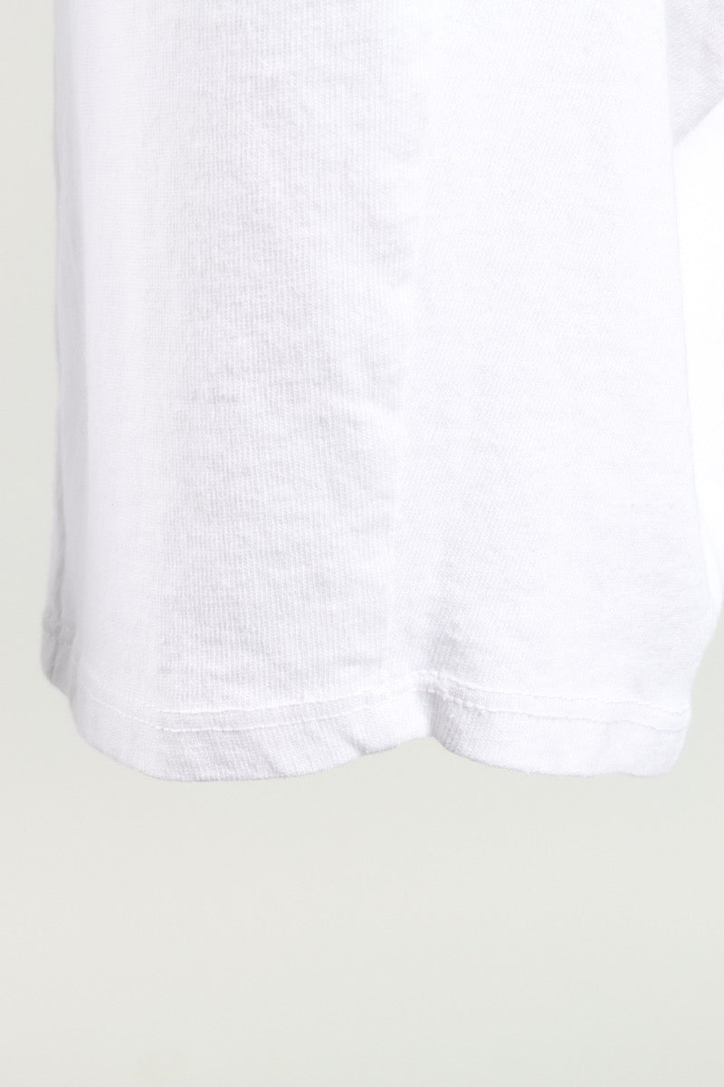 Barrel Crop Pant - White