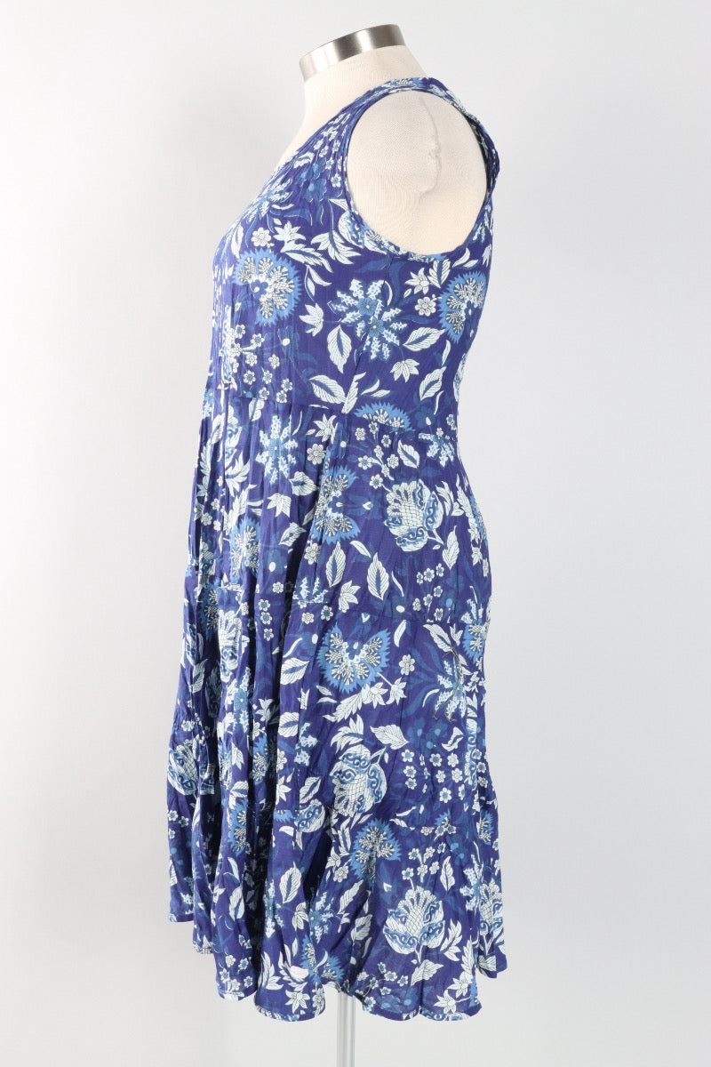 Joy Dress  - Beautiful Blue Blooms
