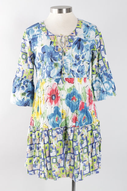 Jazz Dress - Mixed Up Blue