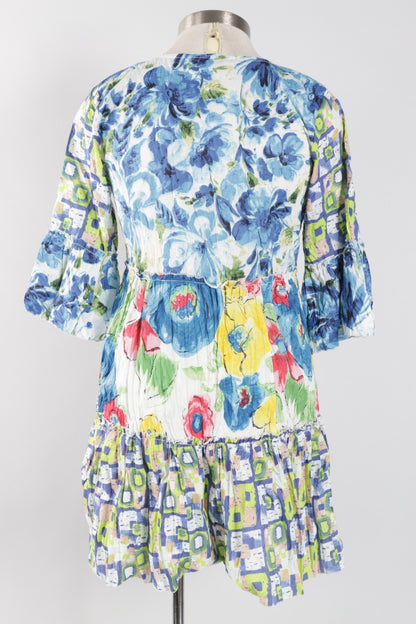Jazz Dress - Mixed Up Blue