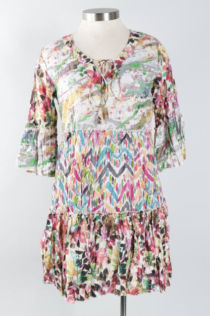 Jazz Dress - Mixed Print