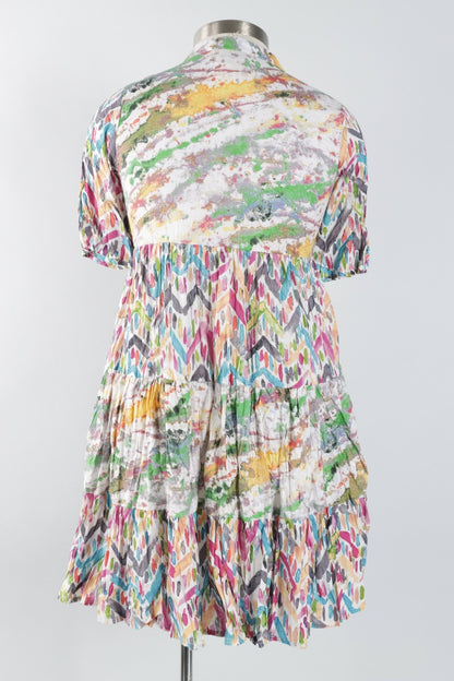 July Dress - Mixed Print