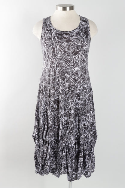 Bubble Dress - Black & White