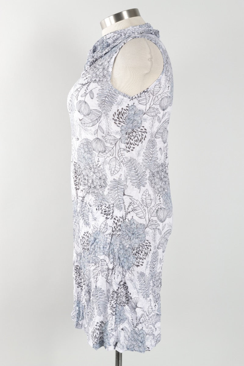 Cowl Dress - Floral