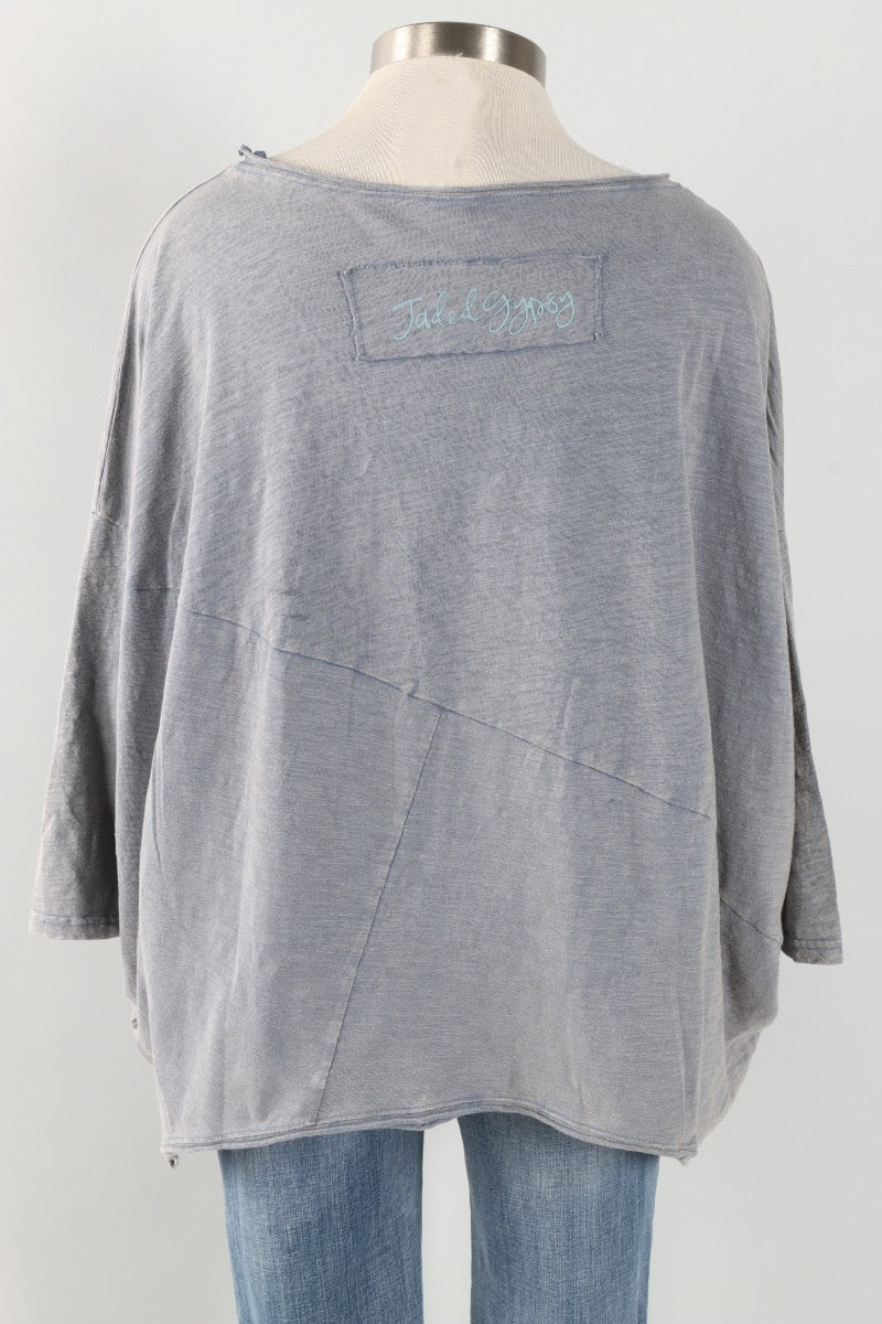 Be Free Top - Vintage Denim