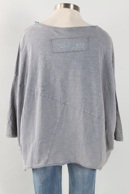 Be Free Top - Vintage Denim