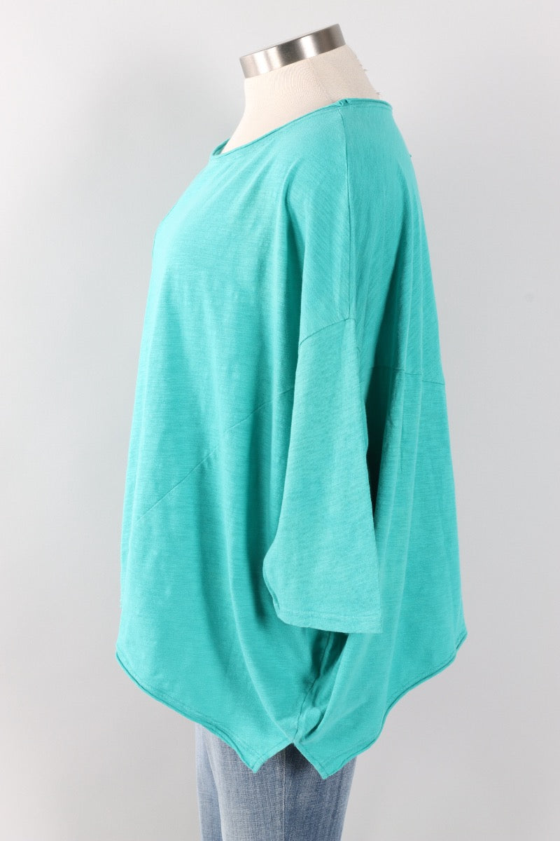 Be Free Top - Vintage Turquoise
