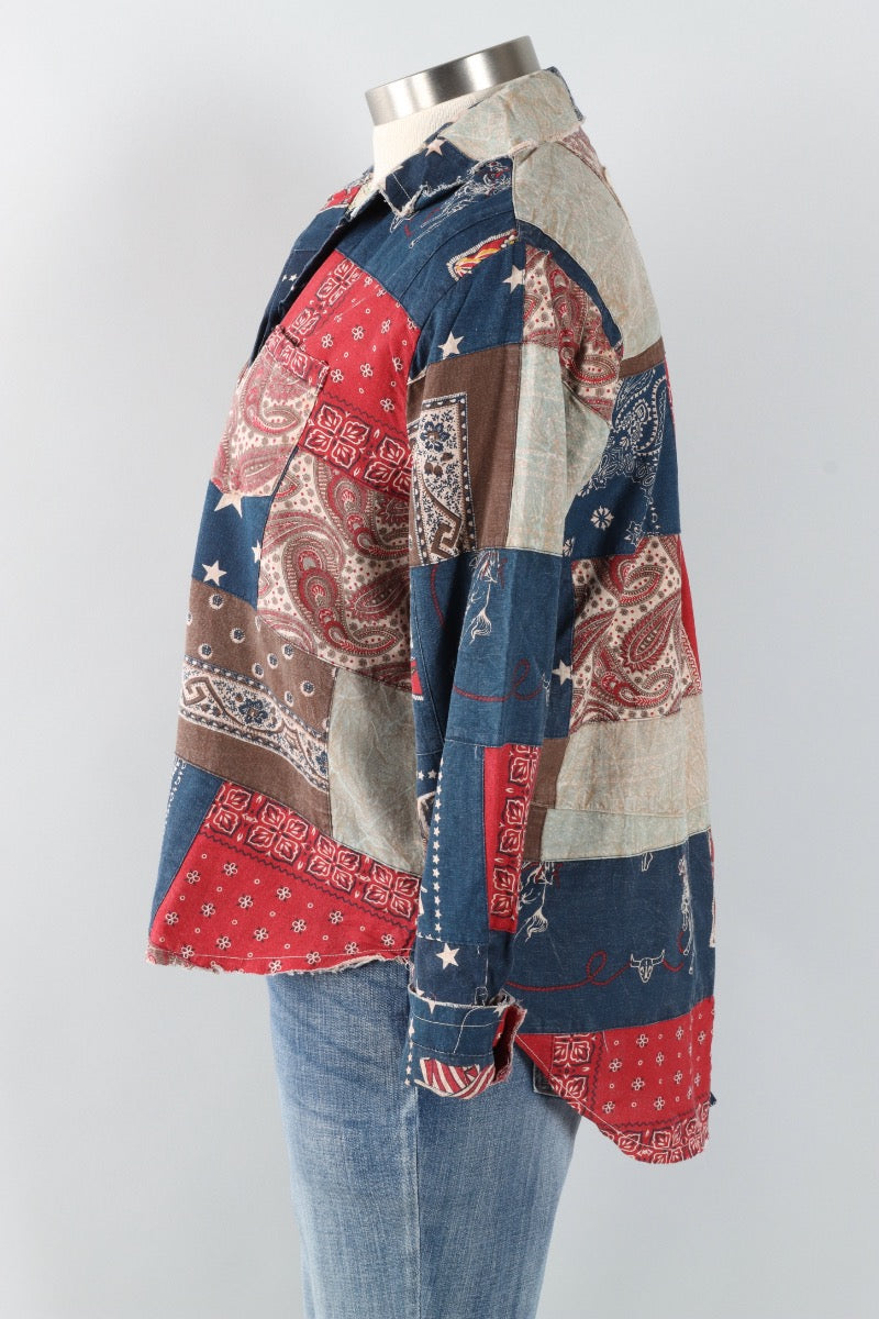 Stars and Stripes Forever Top - Navy