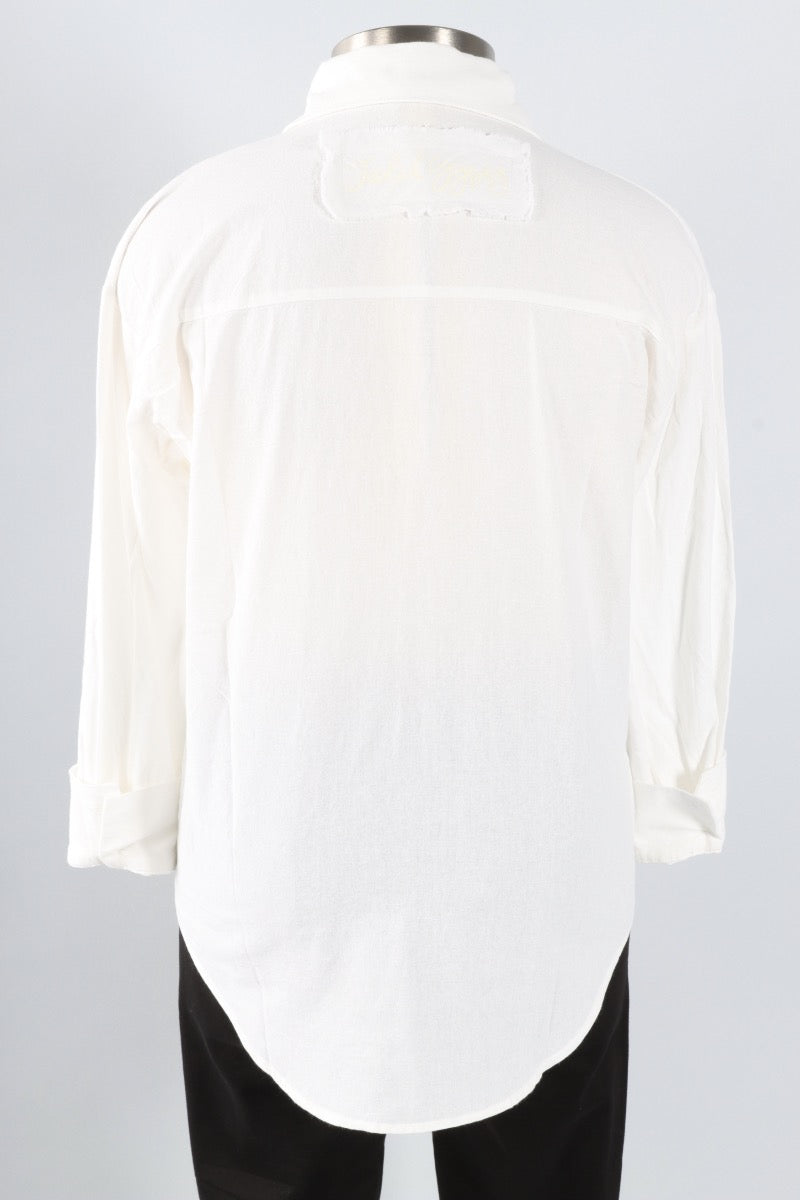 To The Point Shirt - Parchment 