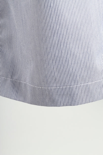 Farrah Pant - Navy Pinstripe