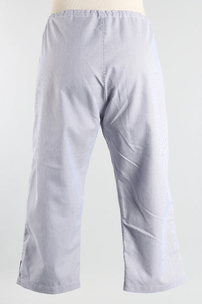 Farrah Pant - Navy Pinstripe
