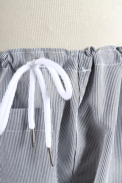 Chloe Pant - Black Pinstripe