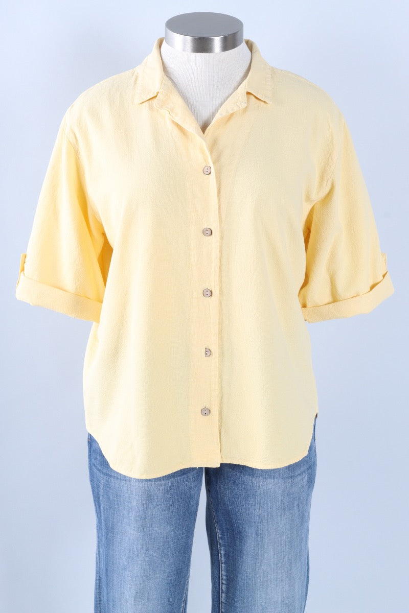 Tab Shirt - Cornflower