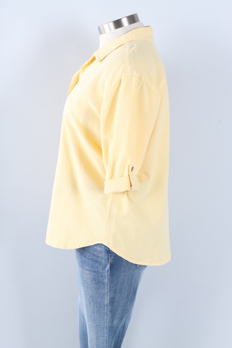 Tab Shirt - Cornflower