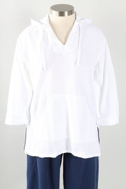 Hooded Jacket Plus - White