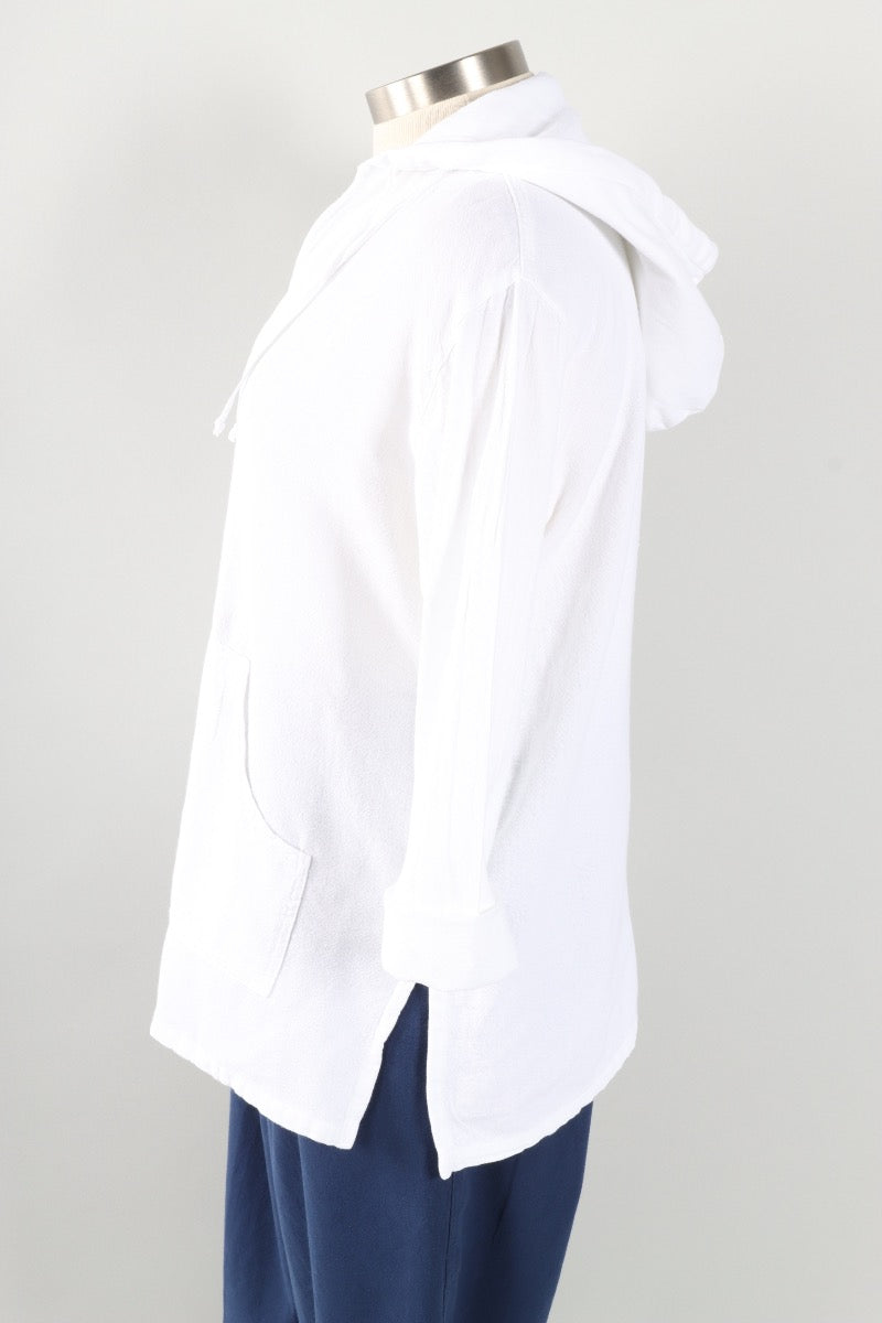 Hooded Jacket Plus - White