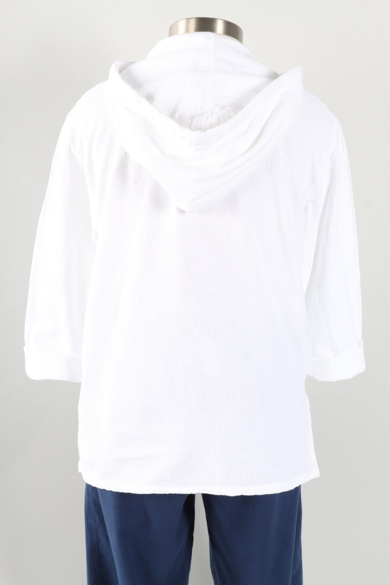Hooded Jacket - White