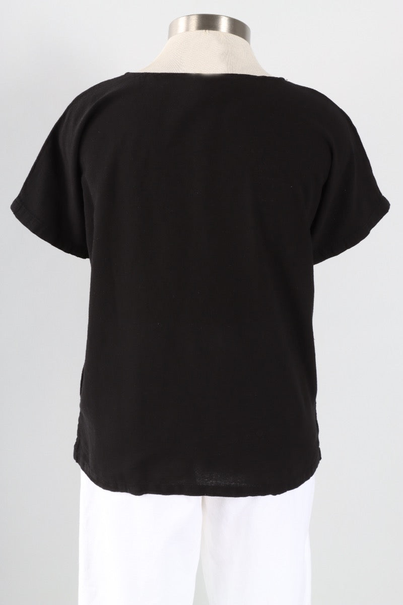Cap Tee Plus - Black