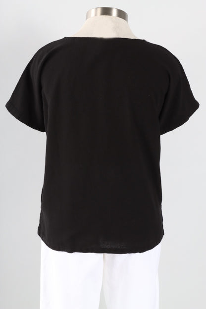 Cap Tee Plus - Black