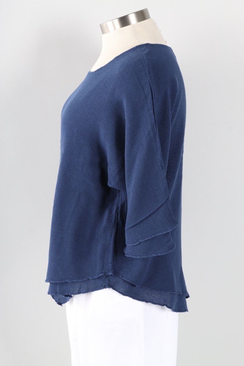 Double Layer Top - Navy