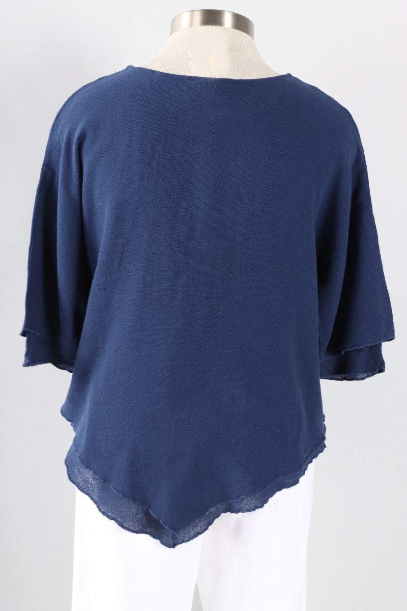 Double Layer Top Plus - Navy