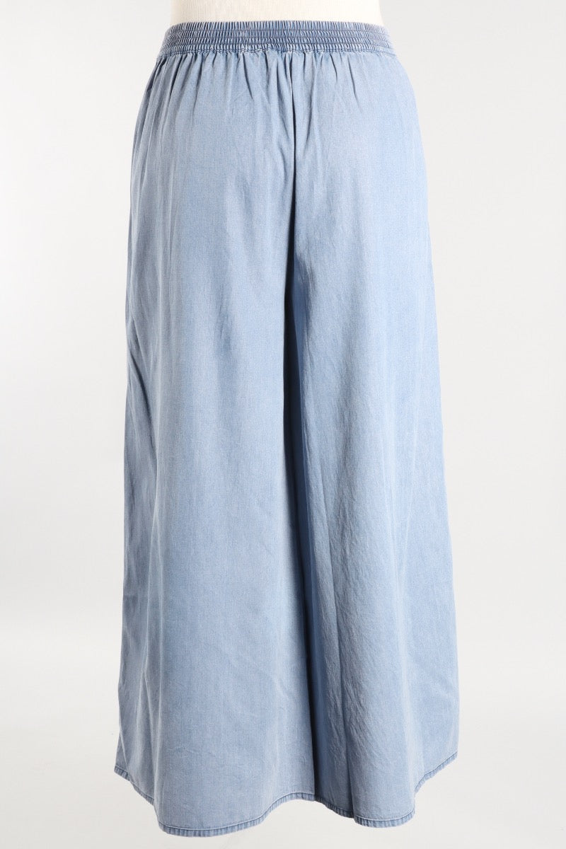 Poppy Pant  - Chambray 