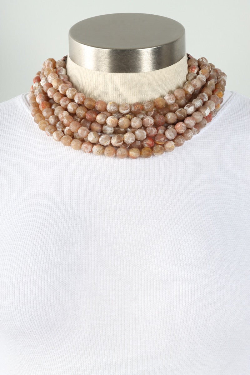 Bib Necklace - Grape
