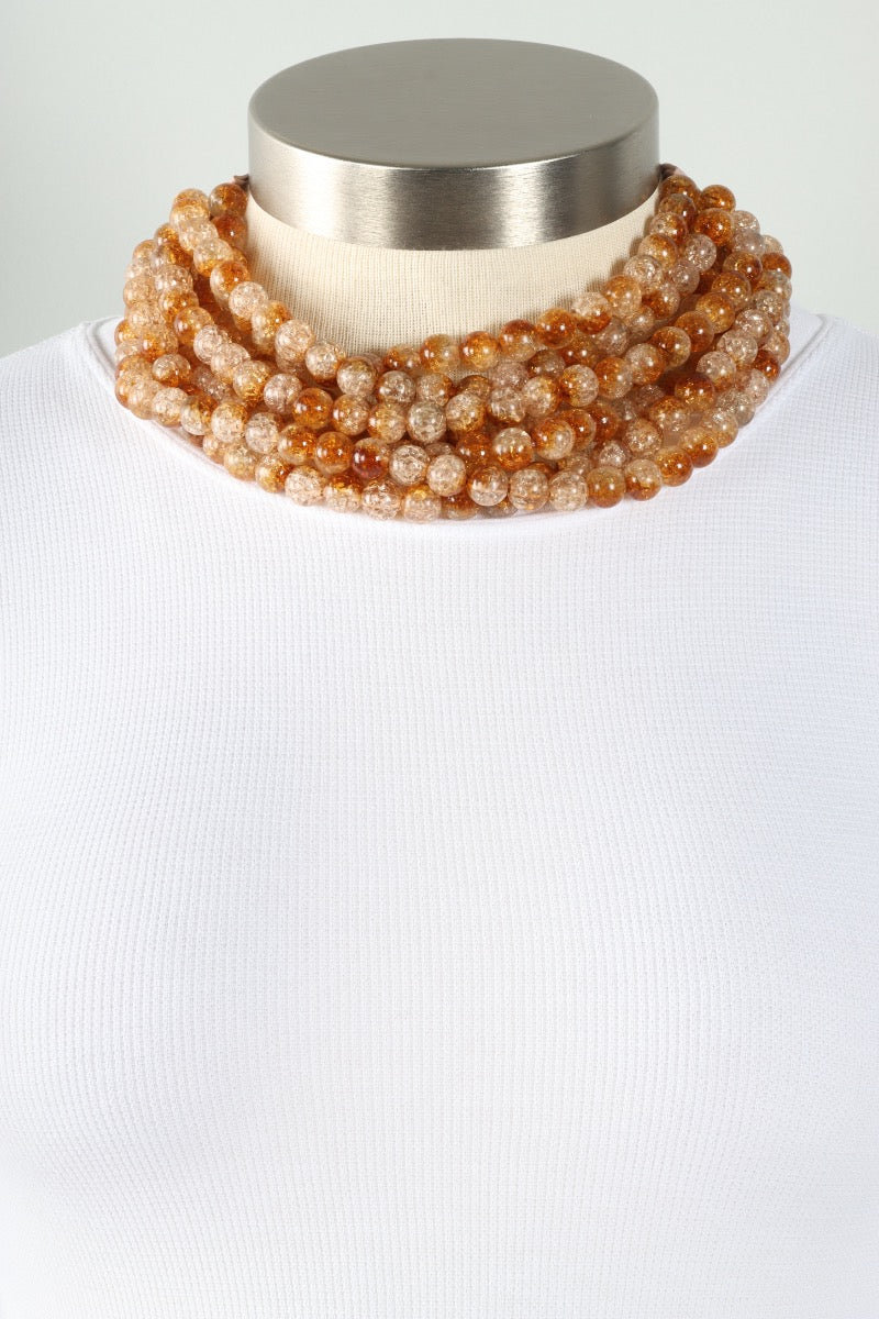 Bib Necklace - Stone