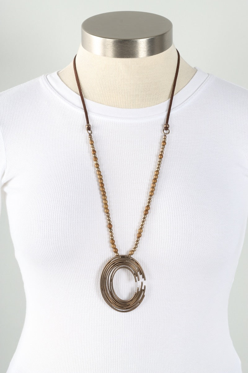 Mariah Necklace - Mocha