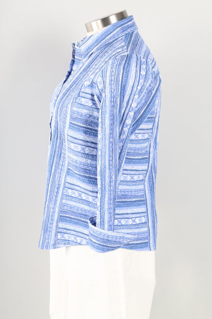 Side Panel Shape Shirt - Indigo