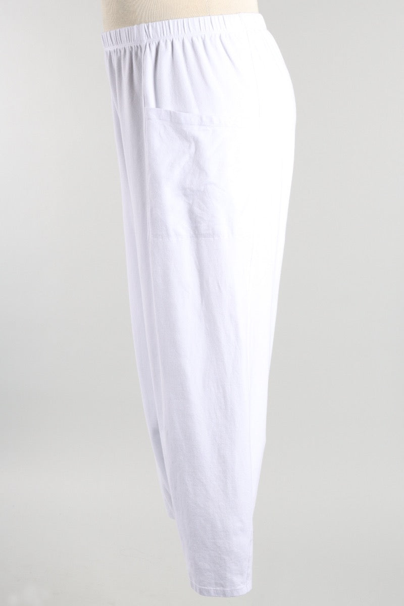 Lantern Pant Plus - White