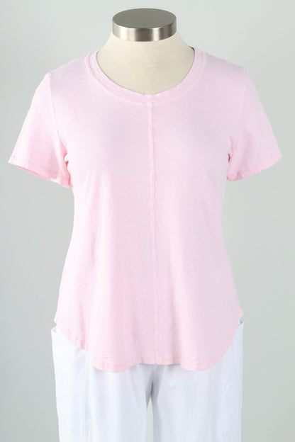 Short Sleeve Scoop Neck Tee - Lullaby