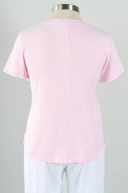Short Sleeve Scoop Neck Tee - Lullaby