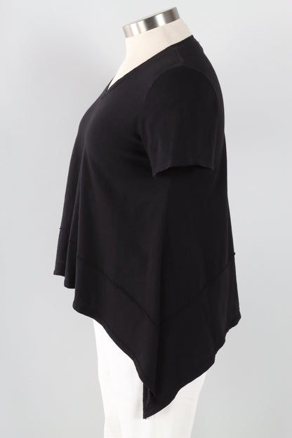 Hi Lo Swing Tee Plus - Black