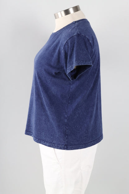 Short Sleeve Tee Plus - Indigo
