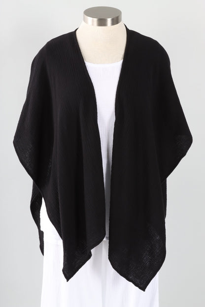Gauze Versatile Wrap - Black