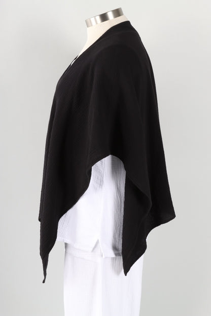 Gauze Versatile Wrap - Black