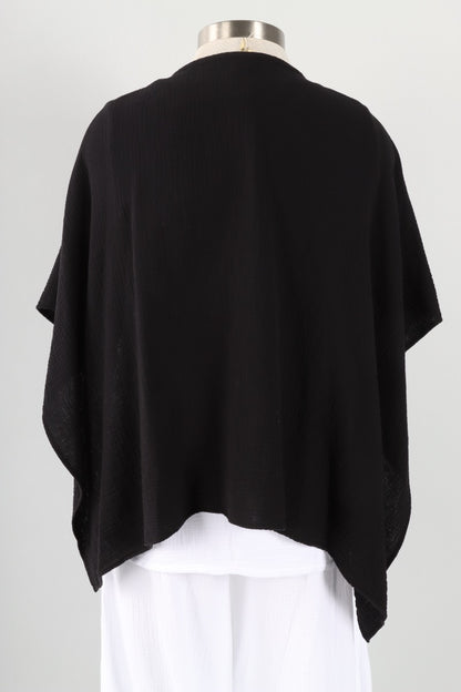 Gauze Versatile Wrap - Black