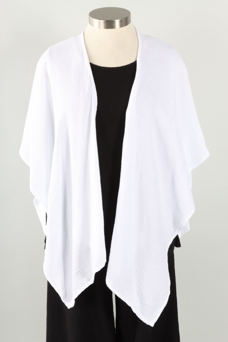 Gauze Versatile Wrap - White