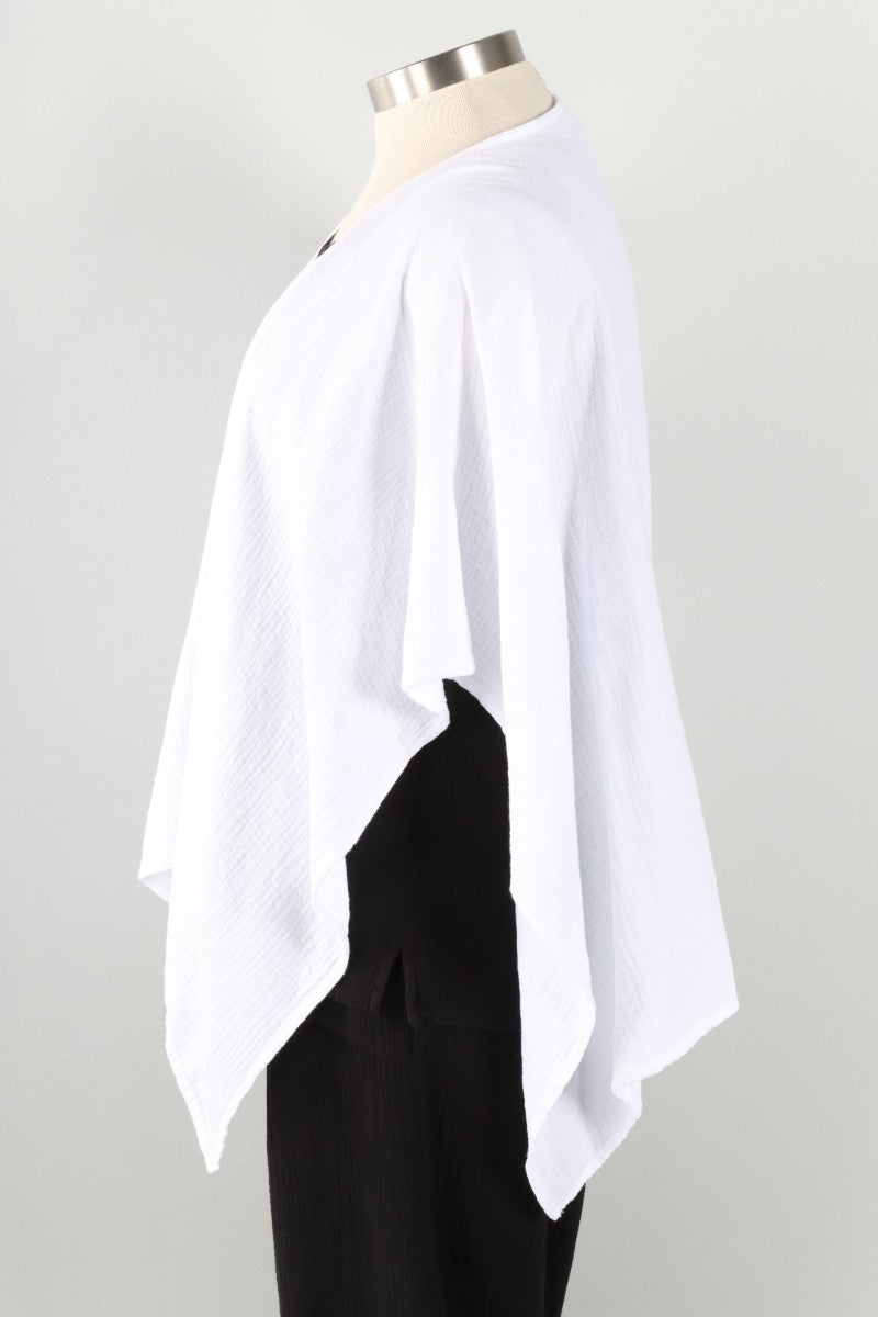 Gauze Versatile Wrap - White