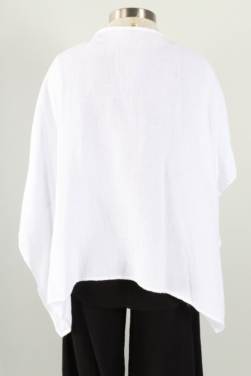 Gauze Versatile Wrap - White